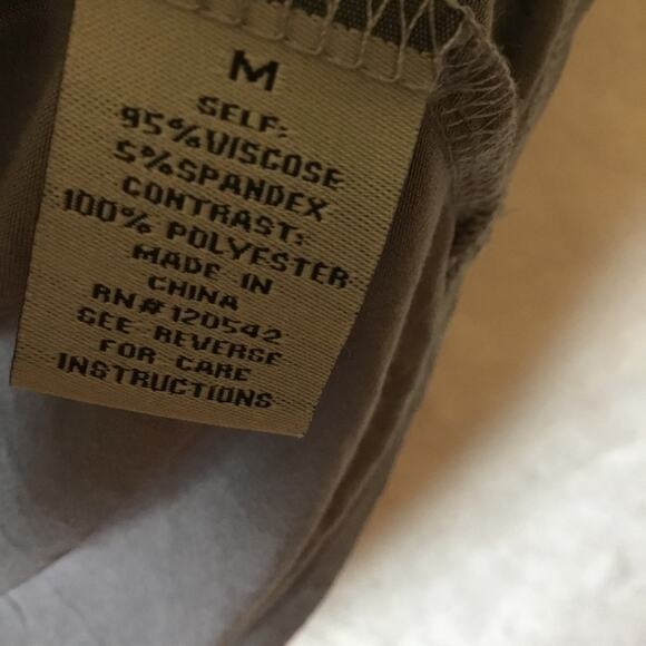 Current Affair Gray High Low Sheer Shoulder Top - Picture 8 of 12